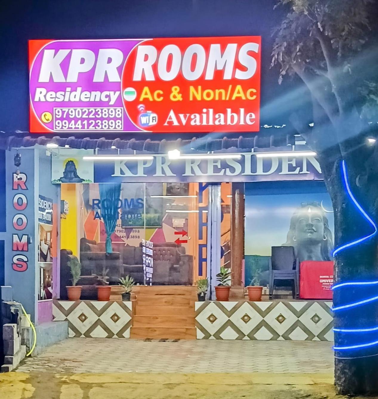 Kpr Residency Near Isha - Adiyogi Hotel Alandurai Bagian luar foto